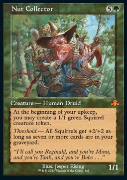Nut Collector (V.1)⁣ - Dominaria Remastered: Extras⁣ (Mythic)⁣ [347]