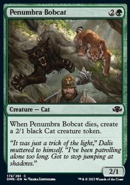 Penumbra Bobcat - Dominaria Remastered (Common) [DMR-172]