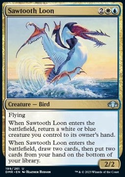Sawtooth Loon - Dominaria Remastered (Uncommon) [DMR-199]