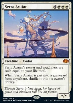 Serra Avatar⁣ - Dominaria Remastered⁣ (Mythic)⁣ [26]
