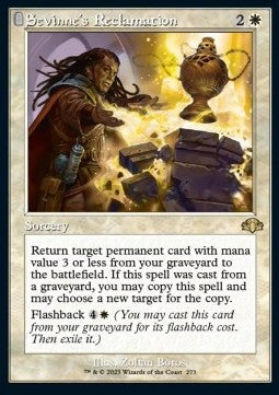 Sevinne's Reclamation - Dominaria Remastered: Extras (Rare) [XDMR-273]