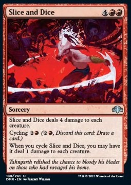 Slice and Dice - Dominaria Remastered (Uncommon) [DMR-138]