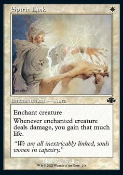 Spirit Link⁣ - Dominaria Remastered: Extras⁣ (Common)⁣ [274]