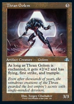 Thran Golem⁣ - Dominaria Remastered: Extras⁣ (Uncommon)⁣ [387]