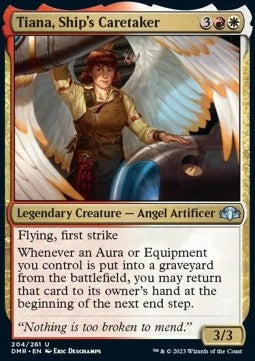 Tiana, Ship's Caretaker - Dominaria Remastered (Uncommon) [DMR-204]