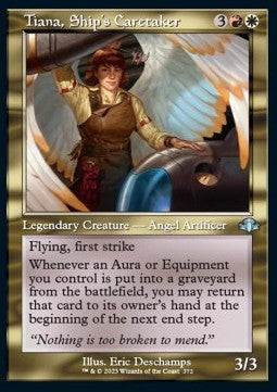 Tiana, Ship's Caretaker⁣ - Dominaria Remastered: Extras⁣ (Uncommon)⁣ [372]