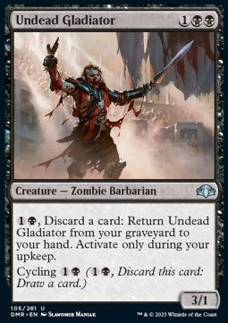 Undead Gladiator - Dominaria Remastered (Uncommon) [DMR-105]