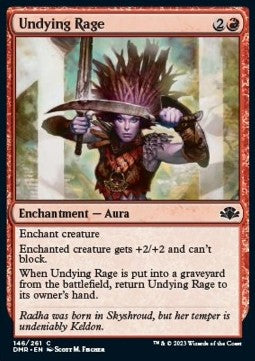 Undying Rage - Dominaria Remastered (Common) [DMR-146]