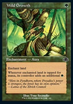 Wild Growth - Dominaria Remastered: Extras (Common) [XDMR-352]