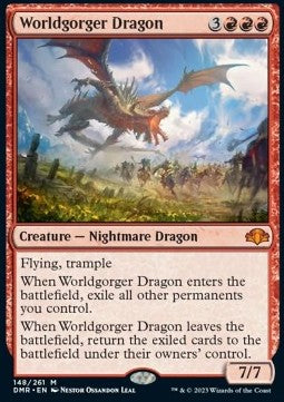 Worldgorger Dragon - Dominaria Remastered (Mythic) [DMR-148]