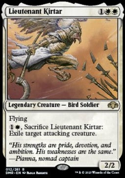 Lieutenant Kirtar - Dominaria Remastered (Rare) [DMR-12]