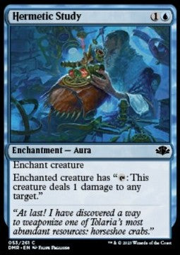 Hermetic Study - Dominaria Remastered (Common) [DMR-53]