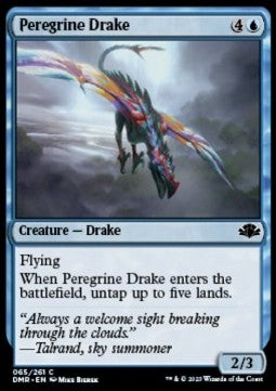 Peregrine Drake - Dominaria Remastered (Common) [DMR-65]