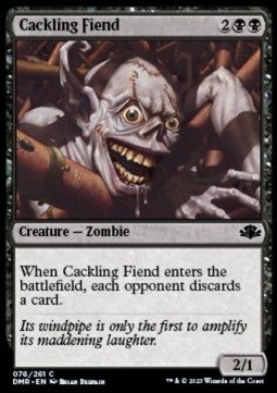 Cackling Fiend - Dominaria Remastered (Common) [DMR-76]