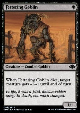 Festering Goblin - Dominaria Remastered (Common) [DMR-85]