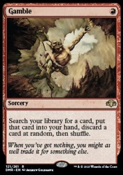 Gamble - Dominaria Remastered (Rare) [DMR-121]