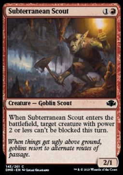 Subterranean Scout - Dominaria Remastered (Common) [DMR-143]
