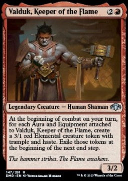 Valduk, Keeper of the Flame - Dominaria Remastered (Uncommon) [DMR-147]