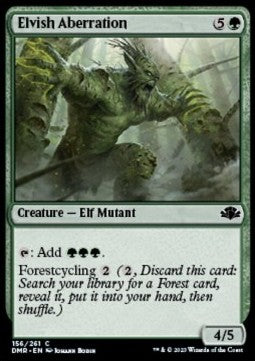 Elvish Aberration - Dominaria Remastered (Common) [DMR-156]