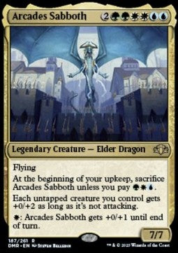 Arcades Sabboth⁣ - Dominaria Remastered⁣ (Rare)⁣ [187]