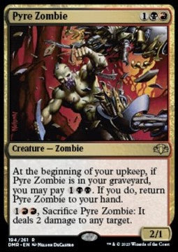 Pyre Zombie⁣ - Dominaria Remastered⁣ (Rare)⁣ [194]