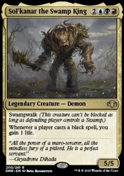Sol'kanar the Swamp King⁣ - Dominaria Remastered⁣ (Rare)⁣ [200]