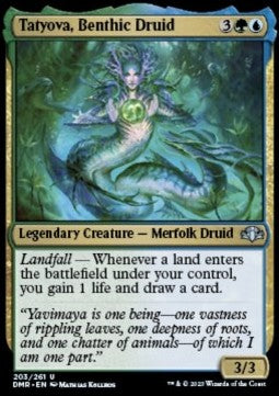 Tatyova, Benthic Druid⁣ - Dominaria Remastered⁣ (Uncommon)⁣ [203]