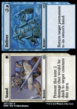 Stand // Deliver - Dominaria Remastered (Uncommon) [DMR-207]