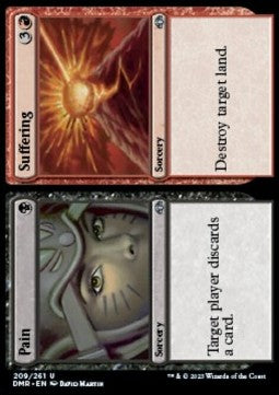 Pain // Suffering - Dominaria Remastered (Uncommon) [DMR-209]