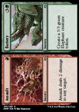 Assault // Battery - Dominaria Remastered (Uncommon) [DMR-210]