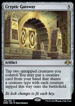 Cryptic Gateway - Dominaria Remastered (Rare) [DMR-218]