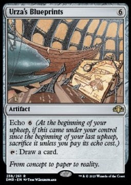 Urza's Blueprints - Dominaria Remastered (Rare) [DMR-238]