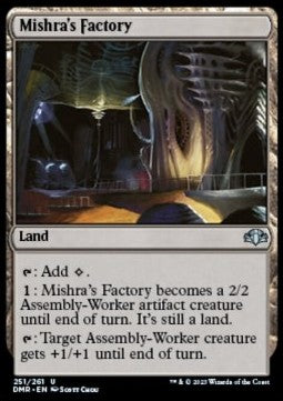 Mishra's Factory⁣ - Dominaria Remastered⁣ (Uncommon)⁣ [251]