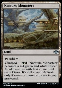 Nantuko Monastery - Dominaria Remastered (Uncommon) [DMR-252]
