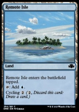 Remote Isle - Dominaria Remastered (Common) [DMR-254]
