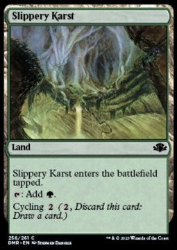 Slippery Karst - Dominaria Remastered (Common) [DMR-256]