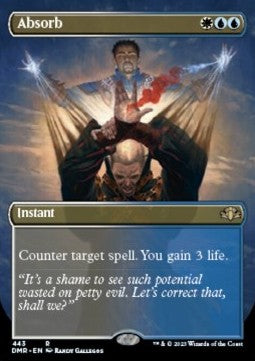 Absorb (V.2) - Dominaria Remastered: Extras (Rare) [XDMR-443]