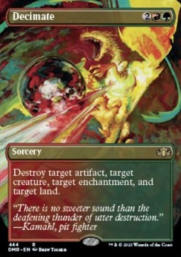 Decimate (V.2) - Dominaria Remastered: Extras (Rare) [XDMR-444]