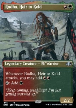 Radha, Heir to Keld (V.2) - Dominaria Remastered: Extras (Uncommon) [XDMR-446]