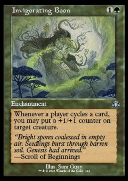 Invigorating Boon⁣ - Dominaria Remastered: Extras⁣ (Uncommon)⁣ [342]