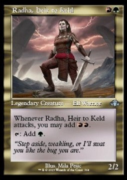 Radha, Heir to Keld (V.1) - Dominaria Remastered: Extras (Uncommon) [XDMR-364]