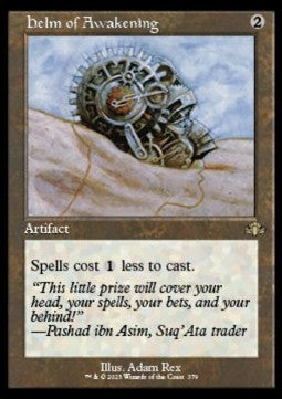 Helm of Awakening (V.1) - Dominaria Remastered: Extras (Rare) [XDMR-379]