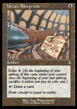 Urza's Blueprints - Dominaria Remastered: Extras (Rare) [XDMR-391]
