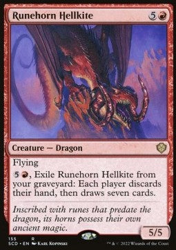 Runehorn Hellkite - Starter Commander Decks (Rare) [SCD-155]