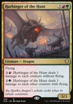 Harbinger of the Hunt - Starter Commander Decks (Rare) [SCD-230]