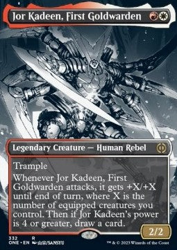 Jor Kadeen, First Goldwarden (V.1) - Phyrexia: All Will Be One: Extras (Rare) [XONE-332]