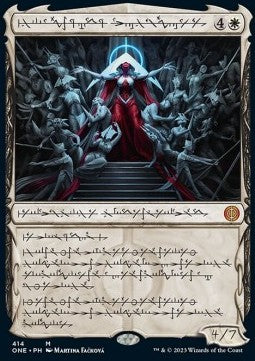 Elesh Norn, Mother of Machines (V.3)⁣ - Phyrexia: All Will Be One: Extras⁣ (Mythic)⁣ [414]