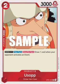 Usopp (OP01-004) - Romance Dawn (Rare) [OP01-004]
