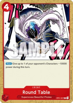 Round Table (OP01-027) - Romance Dawn (Common) [OP01-027]