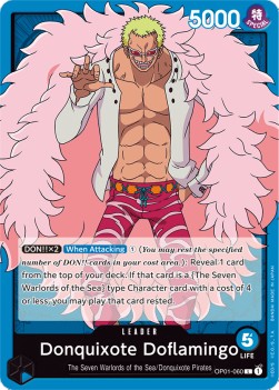 Donquixote Doflamingo (OP01-060) (V.1) - Romance Dawn (Leader) [OP01-060]